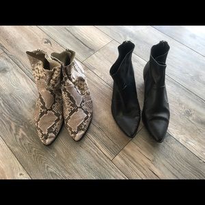 2 Steve Madden Ankle Boots